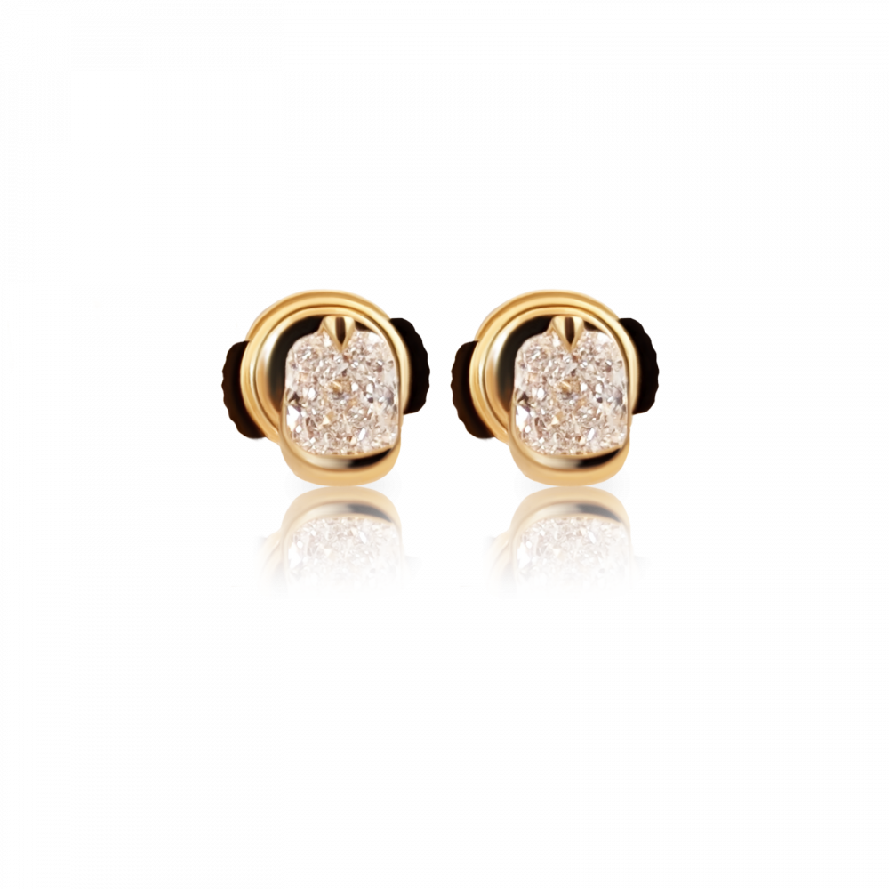 Boucles d'oreilles Motus Coussin