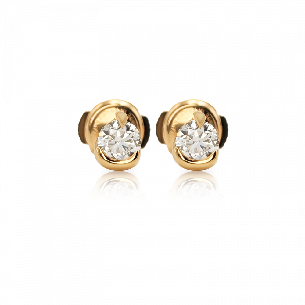 Boucles d'oreilles Motus Rond