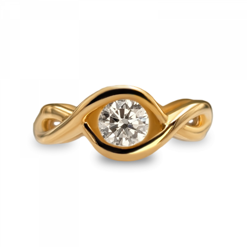 Bague Torsade