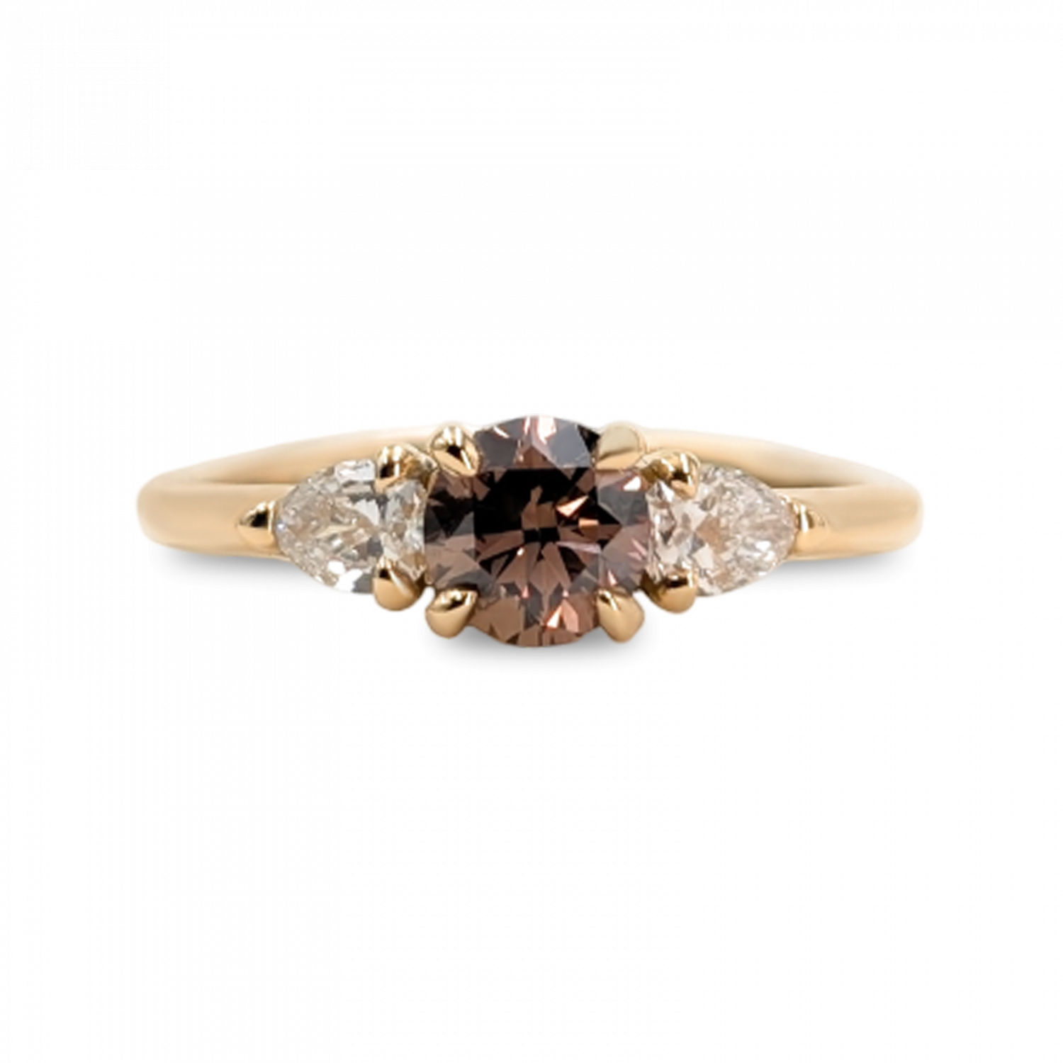 Bague Trinity Chocolat