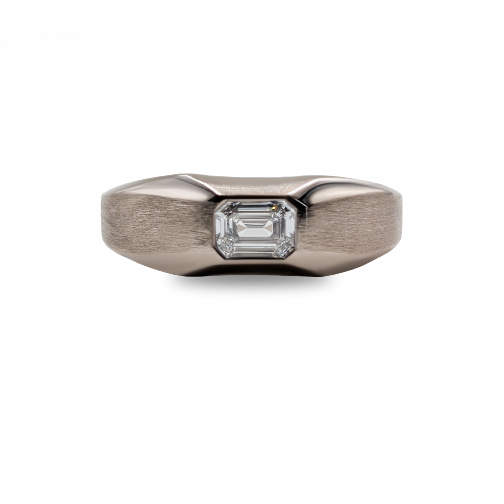 Chevalière Gentleman Classique 1ct
